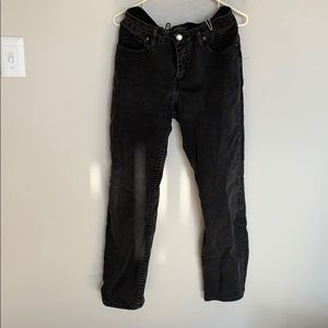 Black Lee Riders Mom Jeans